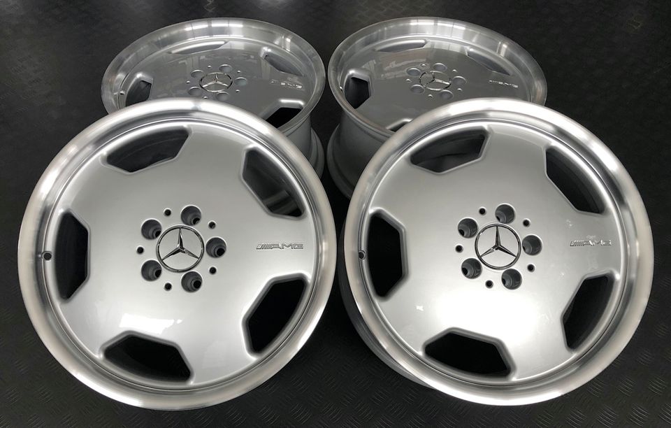 AMG Monoblock 2 8+9x18 Mercedes W210 SL 129 202 CLK 208 Alufelgen in Ebrach