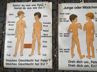 Lehrtafel,Schultafel,Sexualerziehung,Schule,70er,Schild,Poster Rheinland-Pfalz - Bad Breisig  Vorschau