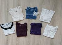 Kleiderpaket 7x Shirts Tops bunt Multiblu Gr. M Niedersachsen - Buxtehude Vorschau