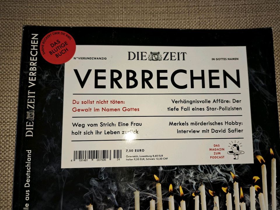 Zeit Verbrechen Magazin Nr. 24 in Bremen