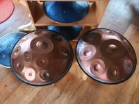 Blacksteel Handpan D Kurd 13+1 und C# Embersteel PROBESPIEL Hessen - Schlitz Vorschau