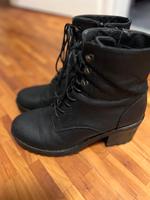 Café Noir Stiefeletten schwarz Gr 40 w neu Boots Hessen - Gießen Vorschau