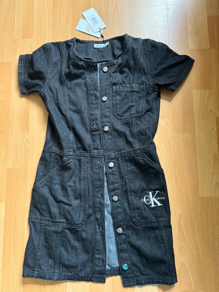 Calvin Klein Jeans Kleid neu Schwarz Gr.12/152 in Düsseldorf