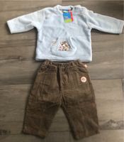 Babyset Hose Oberteil Gr. 86 92 blau braun gefüttert NEU Nordrhein-Westfalen - Spenge Vorschau