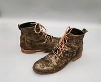 Josef Seibel Leder-Stiefelette „Sienna“ Gr. 42 in grün Hessen - Wölfersheim Vorschau