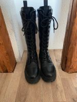 Stiefel Schnürstiefel schwarz Gr. 40 Thüringen - Blankenhain Vorschau