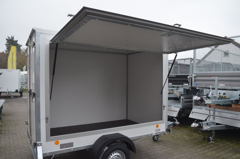 PKW Anhänger NEU 1300 kg Kofferanhänger 2505x1500x1800 mm Klappe in Bielefeld