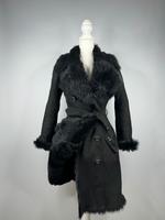 Burberry Damen Leder Wildleder Fell Mantel Jacke Schwarz Gr. 36 Bayern - Wolnzach Vorschau