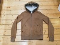 Pimkie Damen Kapuzenjacke braun mit Fell Größe S Hessen - Flieden Vorschau
