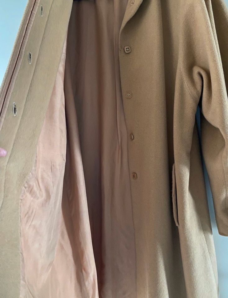 BACCARAT Made in England Kaschmir Vintage mantel mit Gürtel in Frankfurt am Main