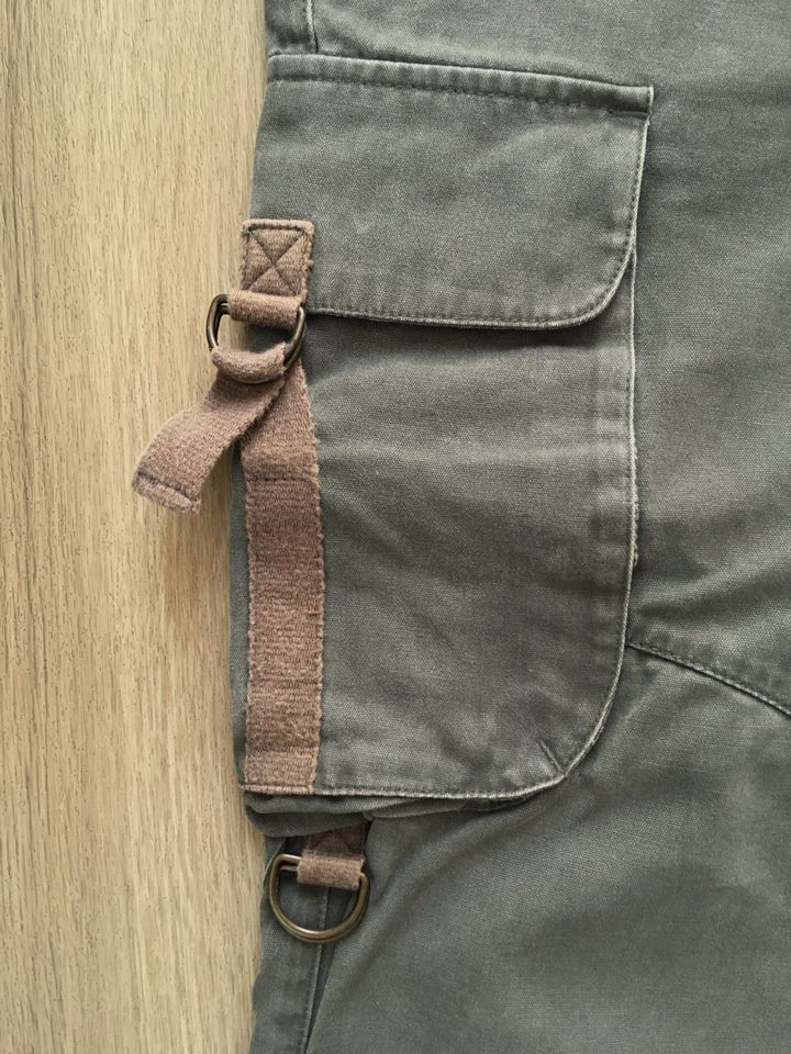 Jack Wolfskin 3/4-lange Cargohose in Khaki, Gr. 38 in Witten