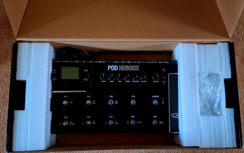 Line6 Pod HD 500X Multi Effects Processor in Reichenbach (Vogtland)