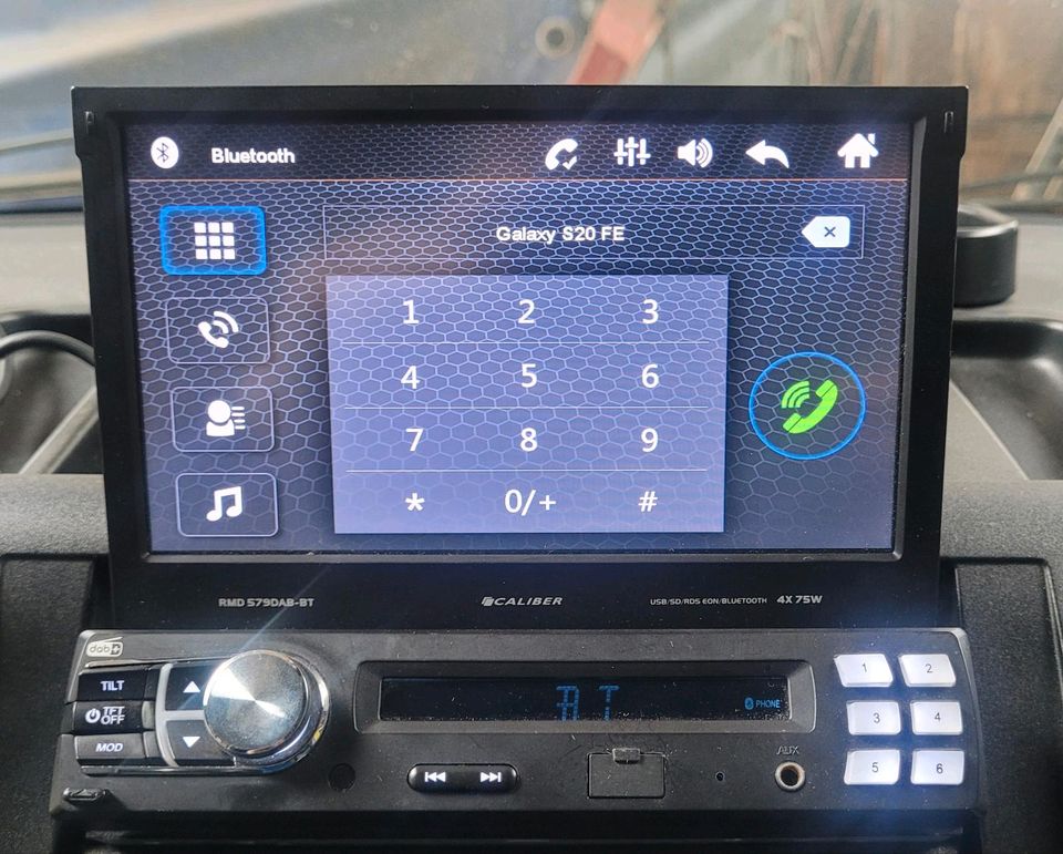 Caliber DAB + BT Radio Touch Display 7" Autoradio  Bluetooth DAB+ in Caputh