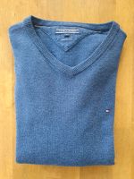 Tommy Hilfiger Strickpullover mit V-Ausschnitt | Größe M | blau Hannover - Döhren-Wülfel Vorschau