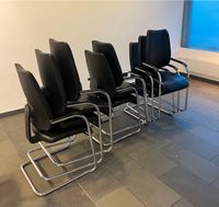 10 x Stuhl | Besucherstuhl | Bürostuhl | Freischwinger | Leder Nürnberg (Mittelfr) - Mitte Vorschau