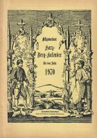 Allgemeiner Harz Berg Kalender für das Jahr 1970 Niedersachsen - Goslar Vorschau