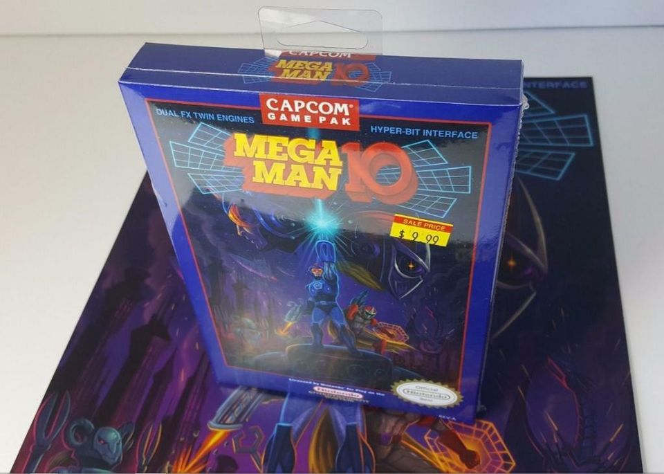 Original NES Mega Man 10 Press Kit - sealed in Eiselfing