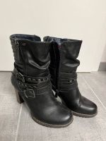 Tom Tailer High Heels - Stiefel- Größe 37 - schwarz - 8 cm Absatz Bayern - Holzgünz Vorschau