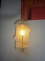 Lampenschirm - Deckenlampe Holzkunst - Deckenleuchte-Holzlamellen Thüringen - Erfurt Vorschau