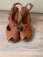 Diesel Sandalen Pumps Leder cognac rehbraun Gr. 38 Wandsbek - Hamburg Rahlstedt Vorschau