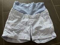 Umstandshose Shorts Schwangerschaft H&M Gr. 40 hellblau Baden-Württemberg - Kronau Vorschau