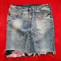 Replay Jeansrock,schöne Details, Gr. 31, entspricht Gr. 40, Nordrhein-Westfalen - Unna Vorschau