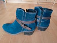 Tamaris Stiefelette blau Größe 38 Hessen - Flieden Vorschau