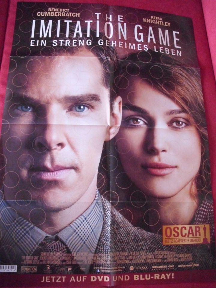 THE IMITATION GAME - Filmplakat in Bad Driburg