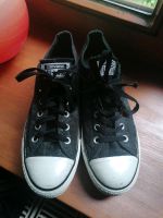 Converse, Chucks low,, Plateau, schwarz Glitzer, 41,5 Bremen - Vegesack Vorschau