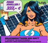 Solar Balkonkraftwerk | 830W / 800W Hessen - Offenbach Vorschau