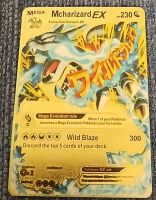 Pokemon Mcharizard EX Mega Glurak gold Hessen - Fulda Vorschau