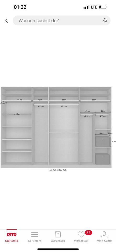 Schrank Schlafzimmer in Gießen