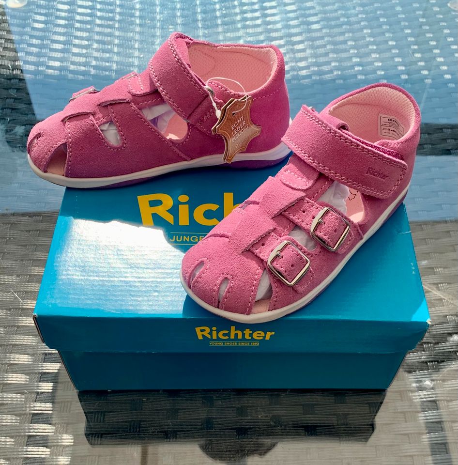 Richter Shoes Sandalen pink Größe 27 in Ehra-Lessien