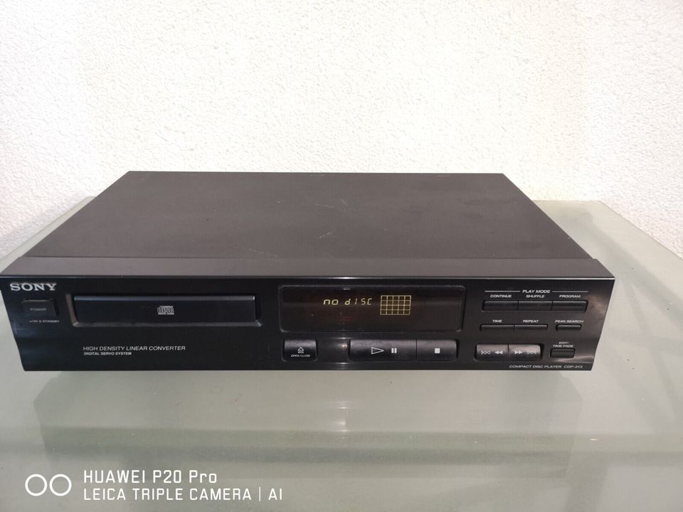 SONY CDP-213 HiFi COMPACT CD PLAYER in Lahntal