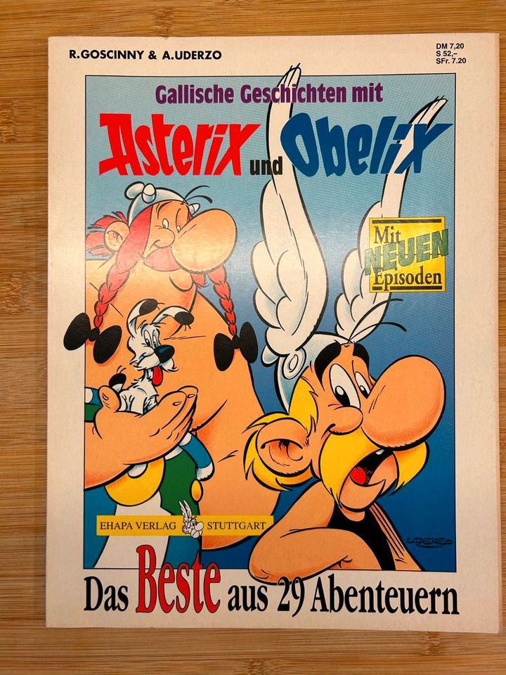 3x Asterix und Obelix - selten und neu, schaut euch dir Fotos an! in Rodgau