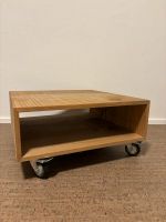 Couchtisch / TV Bank mit Rollen, Holz, 60x60x29 cm Baden-Württemberg - Waiblingen Vorschau