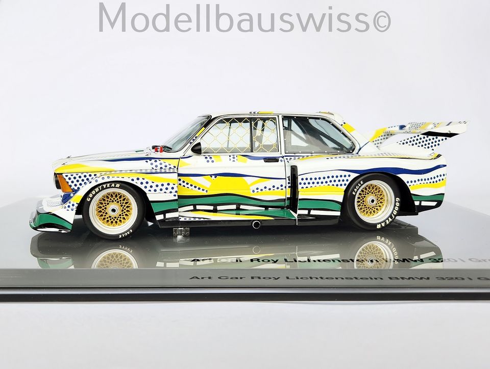 BMW Art Car Roy Lichtenstein - 320i 1977 Gruppe 5 1/18 1zu18 1:18 in Waldshut-Tiengen