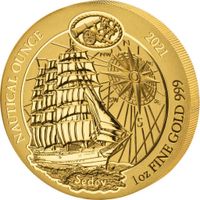 100 Francs Nautical Ounce - Sedov Ruanda Rwanda 1 oz Gold BU 2021 Nordrhein-Westfalen - Bedburg Vorschau