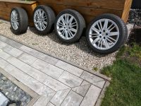 Sehr gute Sommerreifen SR 225/45R18 mit Alufelgen Bayern - Tussenhausen Vorschau