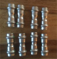 8 x Viega SANPRESS INOX Schiebemuffe Edelst. 15 mm Nr.2315.5 Bayern - Dasing Vorschau