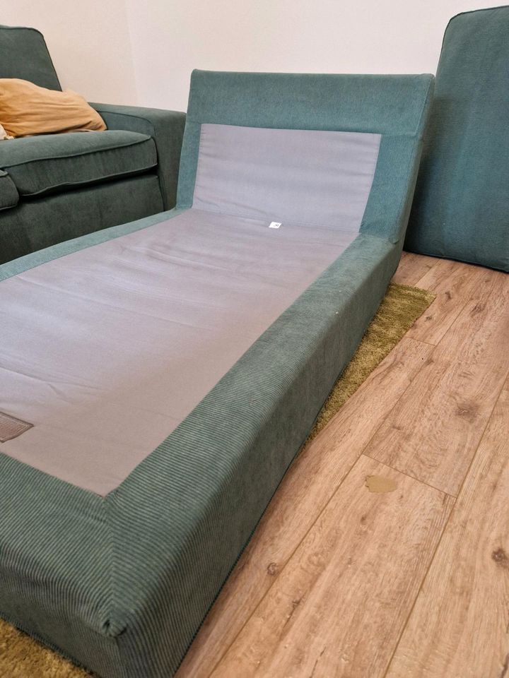 Ikea Kivik Récamiere L Sofa Couch Kelinge Grün in Hattingen
