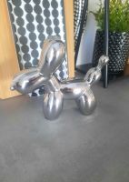 Balloon Skulptur Design Hund Poodle groß silber chrom skandi Niedersachsen - Wolfenbüttel Vorschau