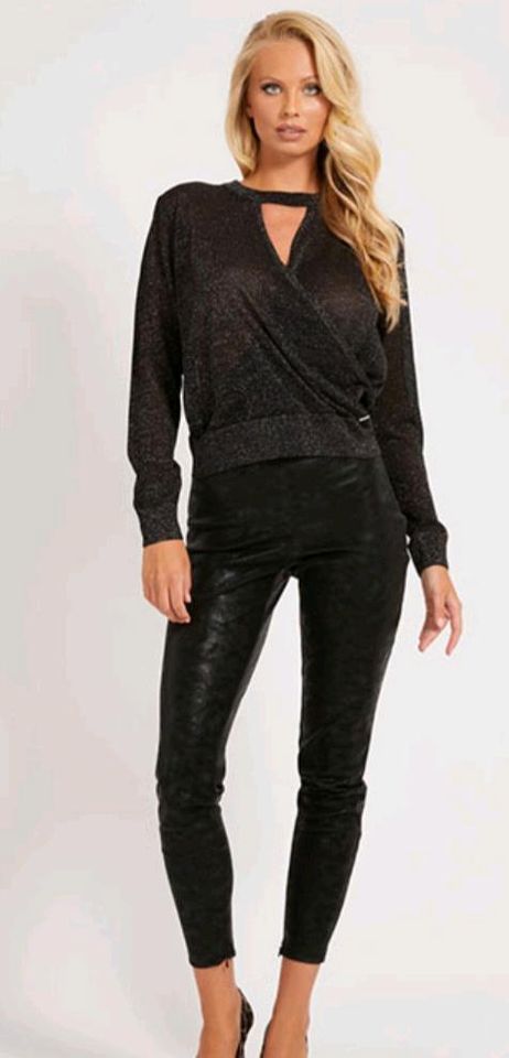 NEU Marciano by Guess Top Größe L Pullover Black Silver UVP:120€ in Wuppertal