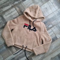 Fila Creme Cropped Teddy Hoodie # XS/158/164 Nordrhein-Westfalen - Castrop-Rauxel Vorschau