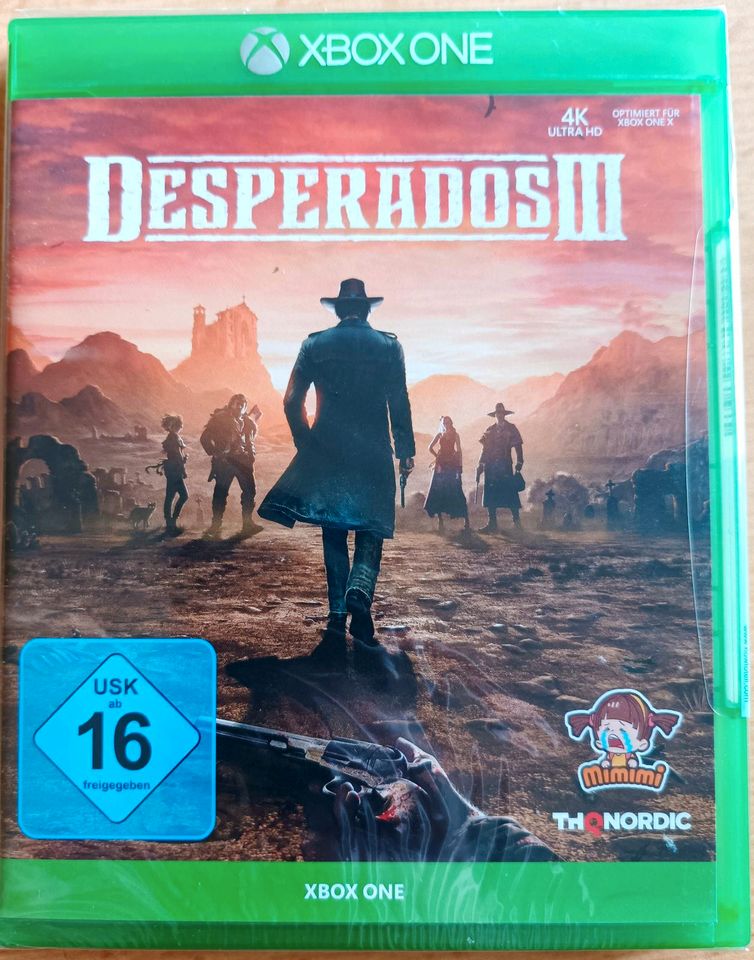 NEU Desperados 3 III XBox One & Xbox Series S X Western Spiel in Felde