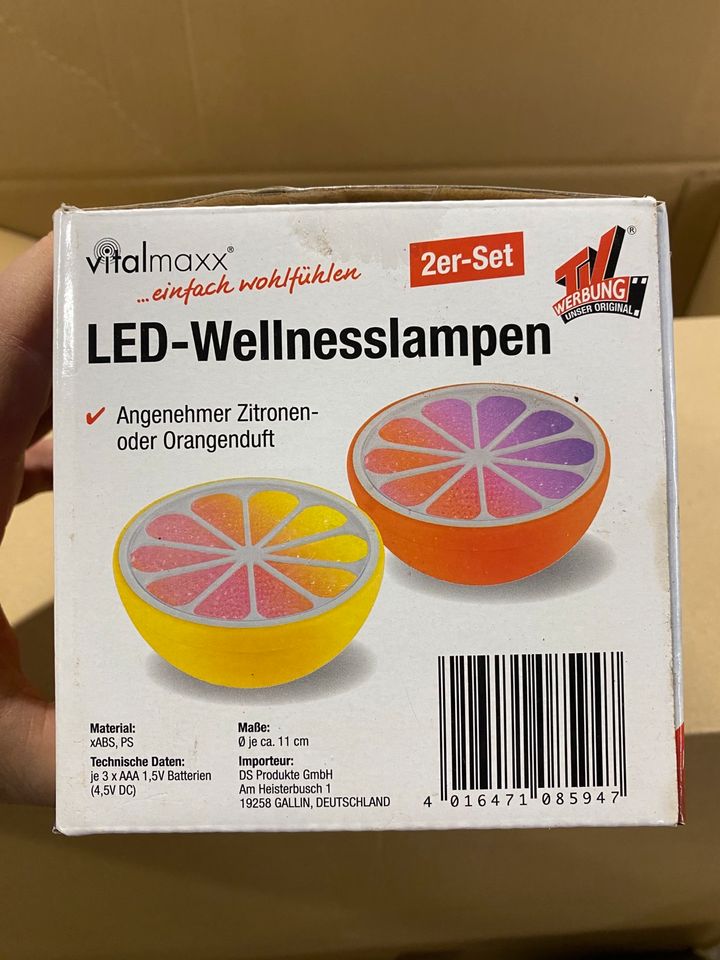 TV Werbung Restposten, Flohmarkt, Artikel Wellnesslampe Set in Hessisch Oldendorf