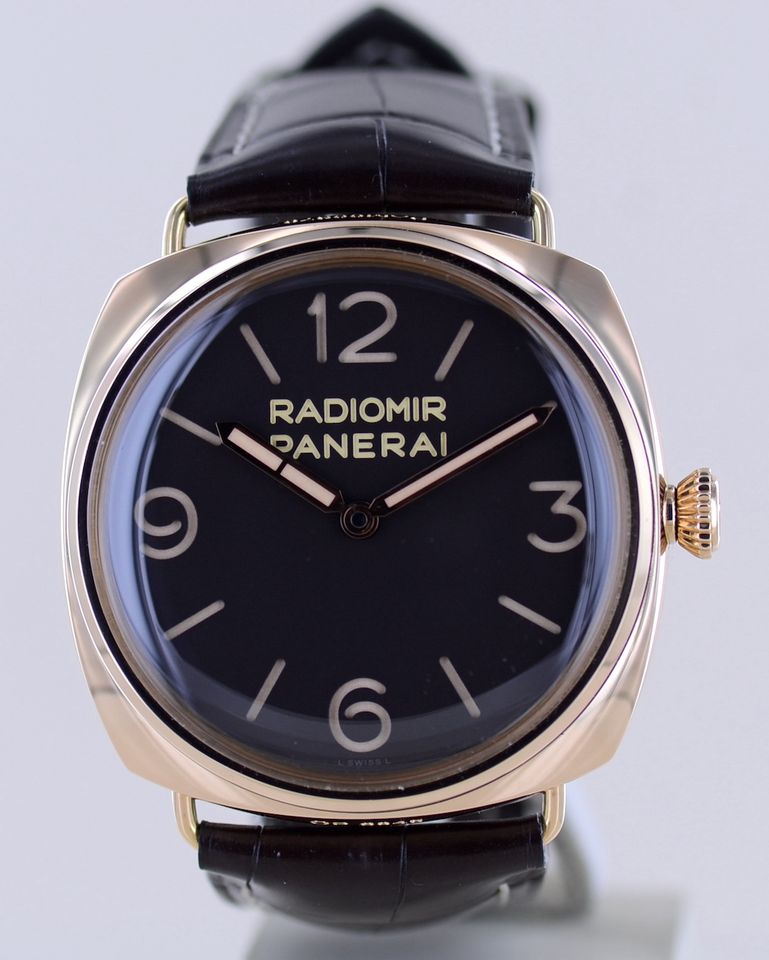 Panerai Uhr Radiomir PAM 00379 Speical Editions Roségold 47 mm in Langenfeld