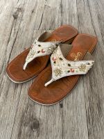 Buffalo Flip Flops, Gr.39, Leder, oriental Design, getragen Bayern - Ansbach Vorschau