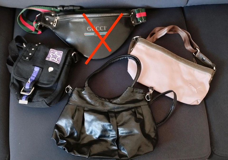 Taschen/Handtaschen/Bauchtasche/GUCCI/PUMA.. in Seevetal