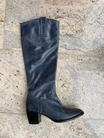 Wunderschöne Maripe Stiefel Folklore-/Westernstyle jeansblau 38 Hessen - Nidda Vorschau